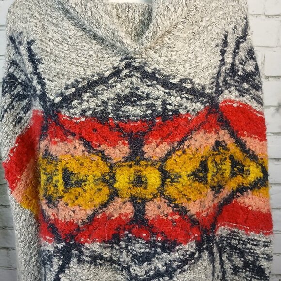 FREE PEOPLE ARCTIC BLAST PULLOVER TURTLENECK SWEATER SIZE SMALL, EUC - Picture 5 of 11